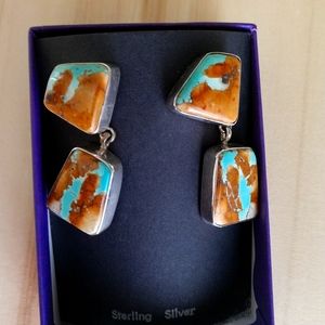 Boulder Turquoise Earrings